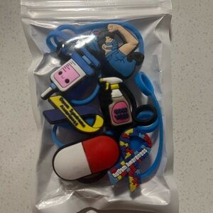 Colorful Straw Cover Cap Set